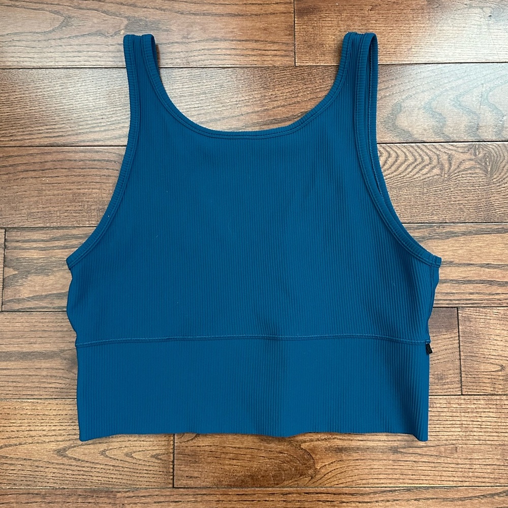 lululemon athletica Blue Tank Top